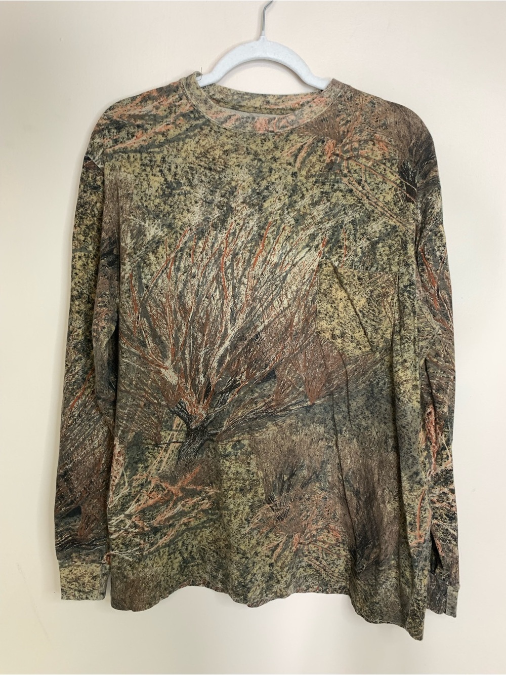 Mossy Oak Camo Long Sleeved Shirt XL
